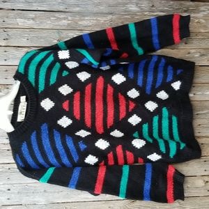16th street 80s sweater Large